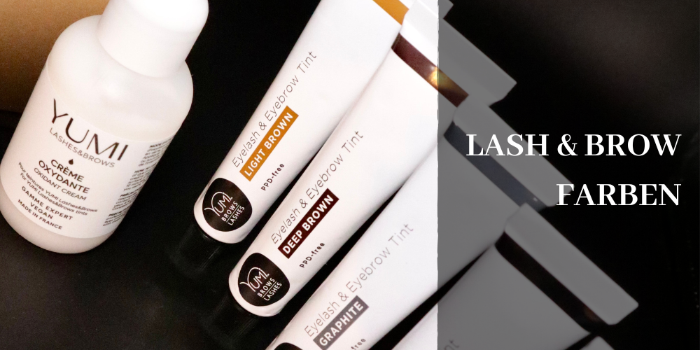 Wimpern & Brauen färben